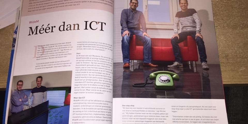 WideM in business magazine “De Hattrick” van FC Groningen